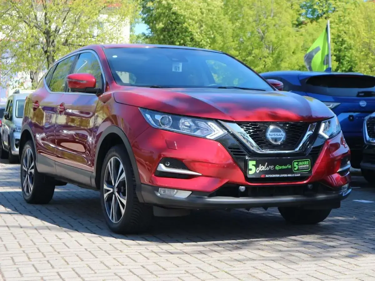 Gebraucht Nissan Qashqai 360º 140 PS (102 kW) 2021 Rot SUV