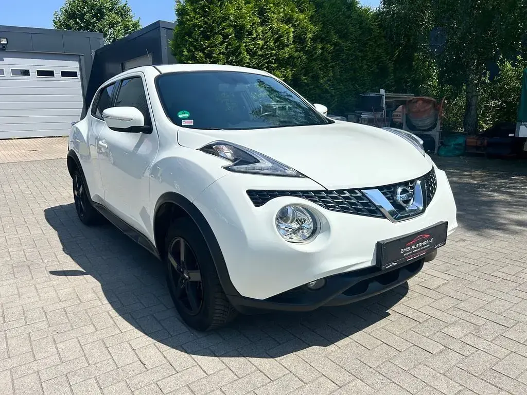 Gebraucht Nissan Juke Acenta 110 PS (80 kW) 2015 Weiß SUV