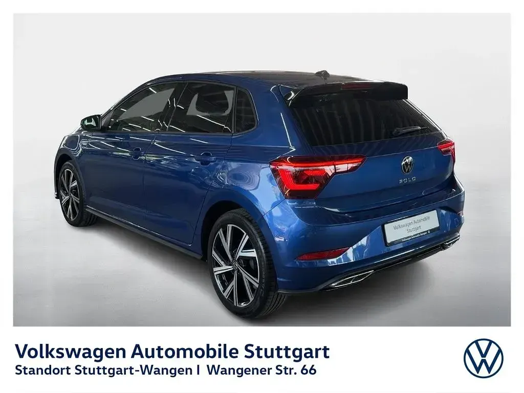 Gebraucht VW Polo R-line 95 PS (69 kW) 2022 Reef blue metallic Kleinwagen