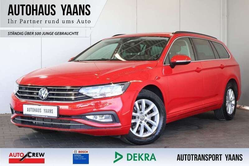 Rot Gebraucht 2020 VW Passat Business Kombi | 17.189 € (Superpreis) - Bild 1/4