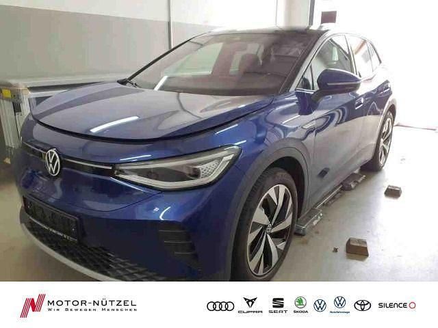 Blue dusk metallic Gebraucht 2021 VW ID.4 Pro Performance SUV | 26.930 € (Fairer Preis) - Bild 1/4