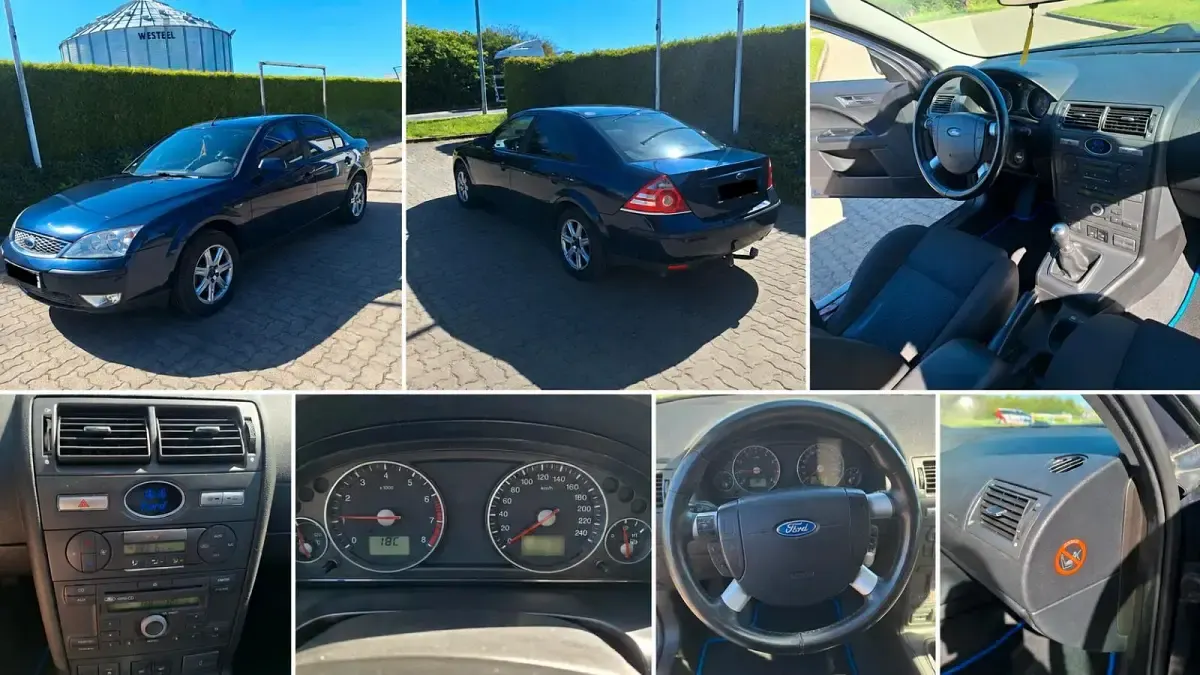 Gebraucht Ford Mondeo 125 PS (91 kW) 2006 Blau Limousine