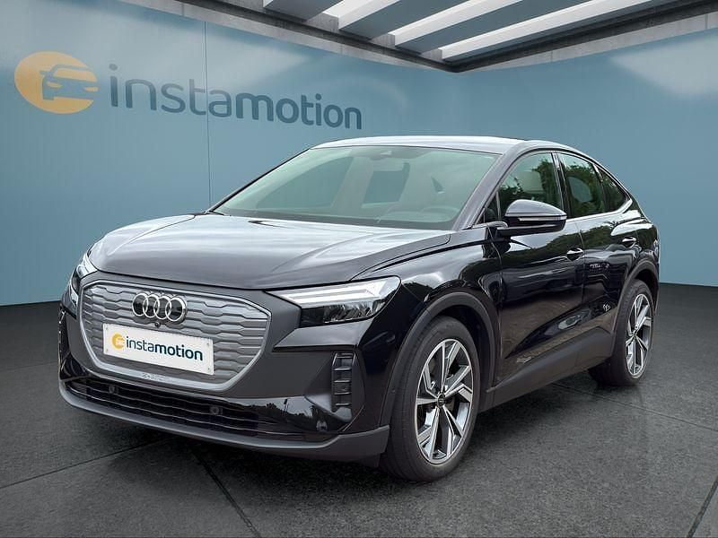 Schwarz Gebraucht 2023 Audi Q4 Sportback e-tron SUV | 35.799 € (Fairer Preis) - Bild 1/4