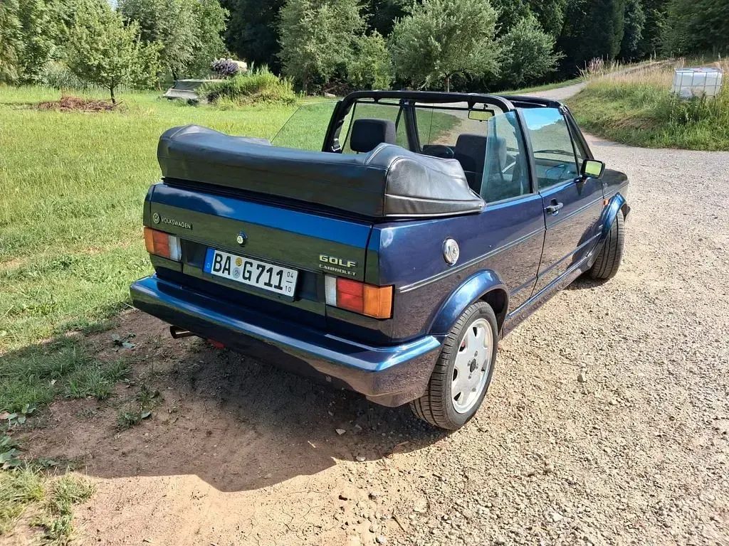 Gebraucht VW Golf Cabriolet Classicline 98 PS (72 kW) 1992 Blau Cabrio