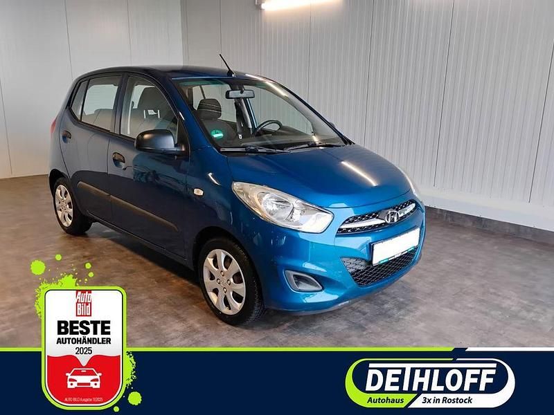 Blau Gebraucht 2013 Hyundai i10 Edition Kleinwagen | 2.900 € (Superpreis) - Bild 1/4