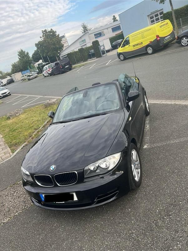Schwarz Gebraucht 2009 BMW 118 Cabriolet Cabrio | 5.800 € (Superpreis) - Bild 1/4