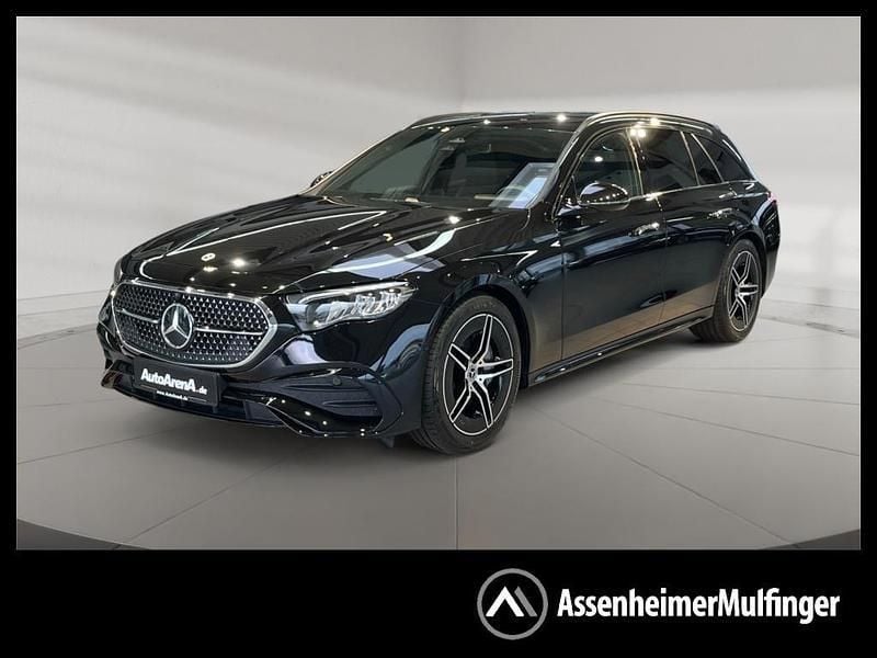 Schwarz Gebraucht 2024 Mercedes E200 AMG Limousine | 46.989 € (Fairer Preis) - Bild 1/4