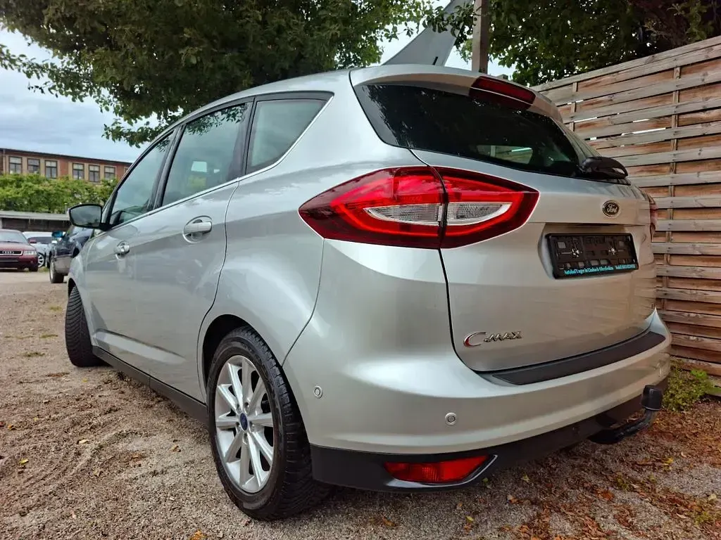 Gebraucht Ford C-MAX Titanium 125 PS (91 kW) 2016 Silber Van / Kleinbus