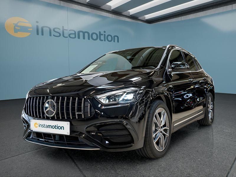 Schwarz Gebraucht 2024 Mercedes GLA35 AMG AMG SUV | 53.799 € (Etwas zu teuer) - Bild 1/4