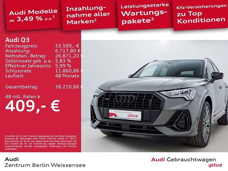 Second-hand Audi Q3 Edition .1 150 CP (110 kW) 2022 Gri SUV