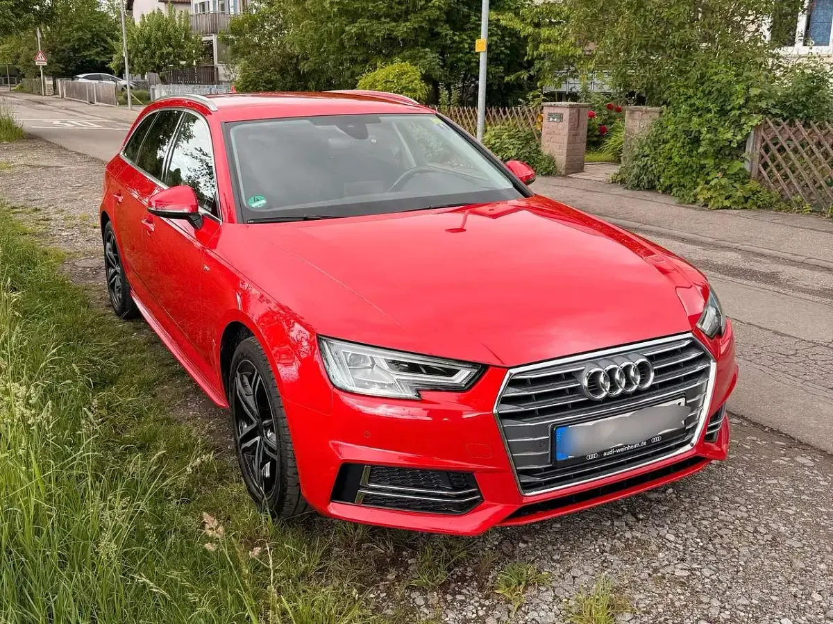 Gebraucht Audi A4 Sport 190 PS (139 kW) 2016 Rot Kombi
