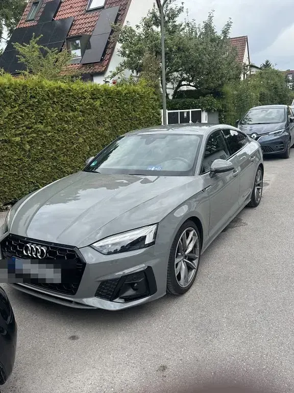 Gebraucht Audi A5 Sportback S-Line 204 PS (150 kW) 2021 Grau Kleinwagen