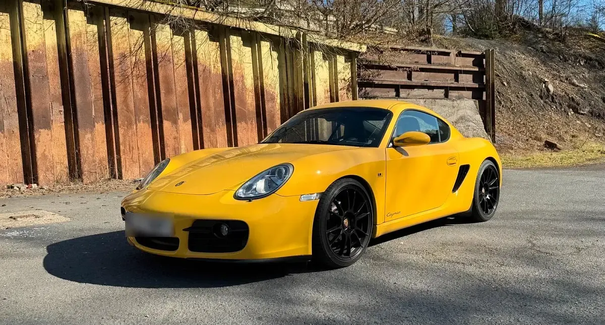 Gebraucht Porsche Cayman 245 PS (180 kW) 2007 Gelb Coupé