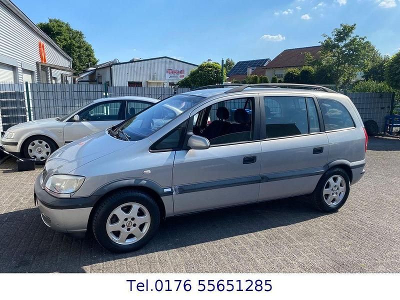 Silber Gebraucht 2001 Opel Zafira Van / Kleinbus | 1.550 € (Fairer Preis) - Bild 1/4