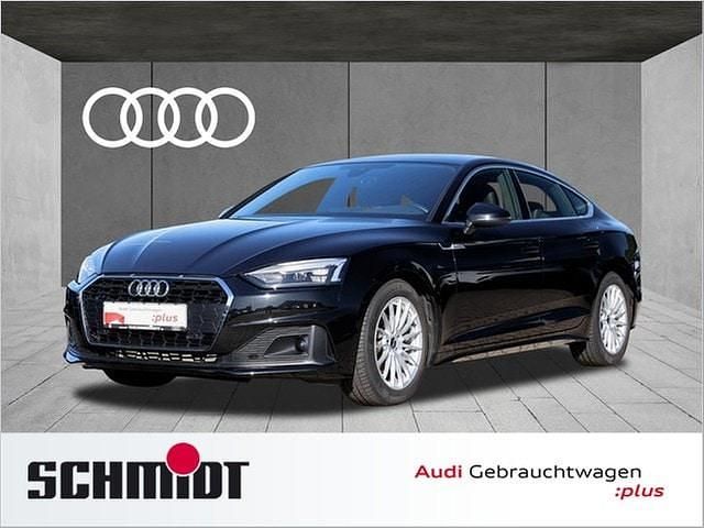 Mythosschwarz metallic Gebraucht 2021 Audi A5 Sportback S-Line Kleinwagen | 29.440 € (Guter Preis) - Bild 1/2