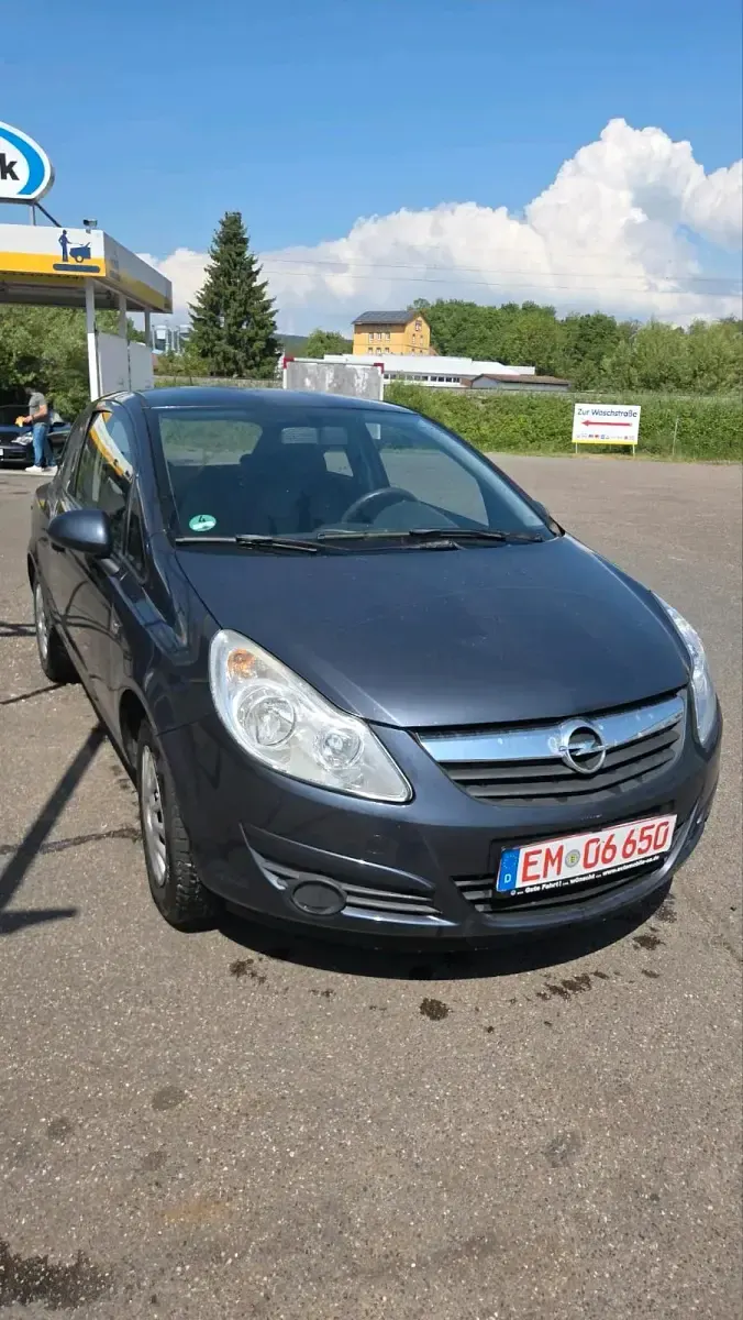 Gebraucht Opel Corsa 60 PS (44 kW) 2009 Blau Kleinwagen