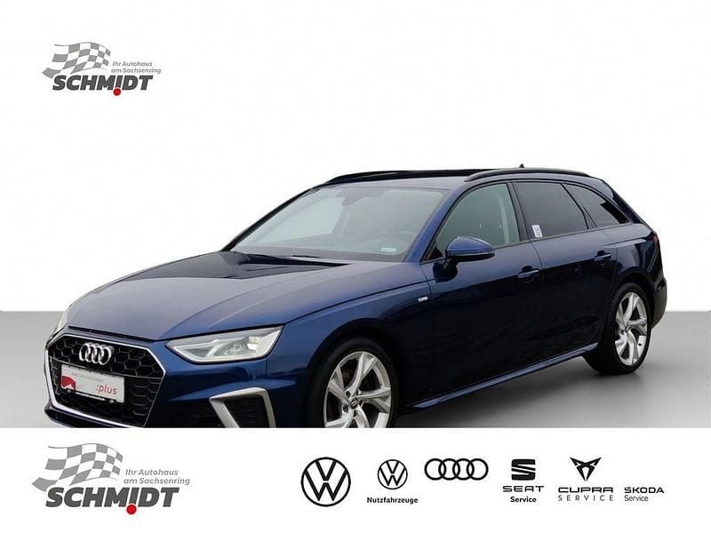 Gebraucht Audi A4 S-Line 163 PS (119 kW) 2021 Blau Kombi