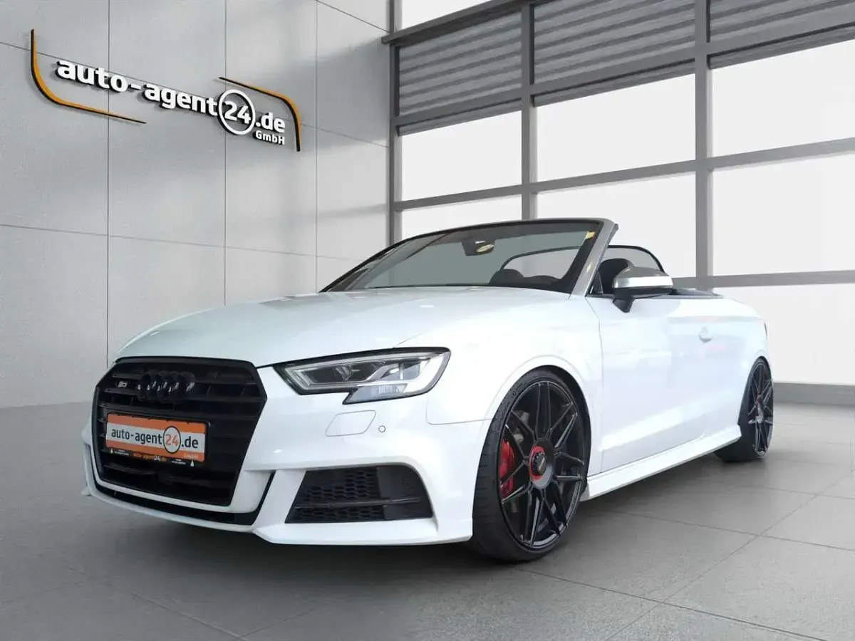 Gebraucht Audi S3 Cabriolet Comfort 300 PS (220 kW) 2019 Ibisweiß Cabrio