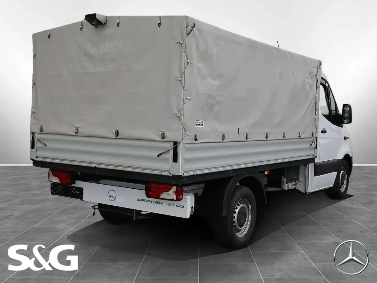 Używany Mercedes Sprinter 170 KM (125 kW) 2022 Biały Van