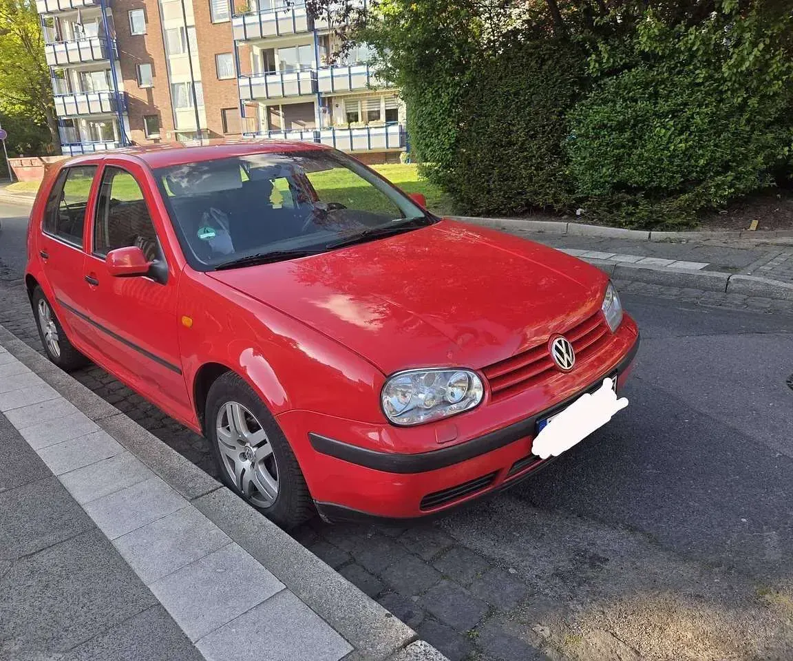 Brugt VW Golf III 101 HK (74 kW) 1998 Rød Sedan