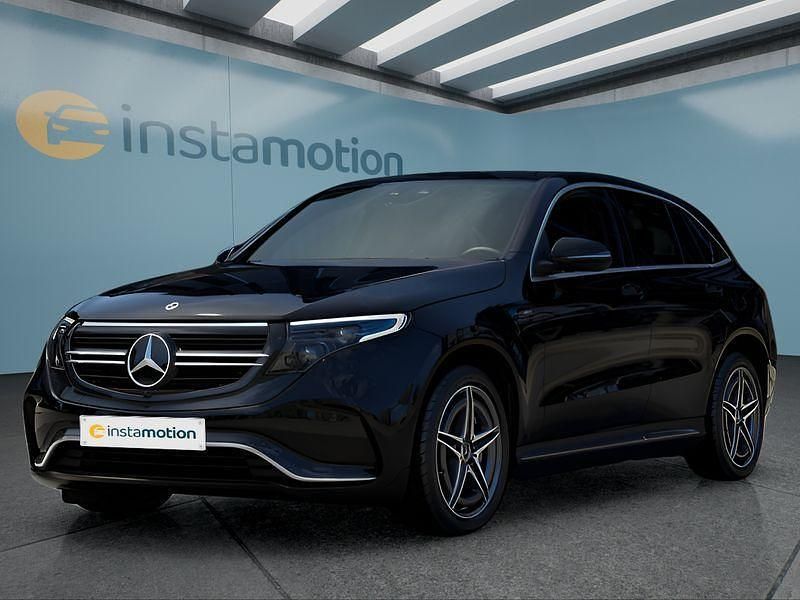 Schwarz Gebraucht 2022 Mercedes EQC400 SUV | 44.549 € (Teuer) - Bild 1/4