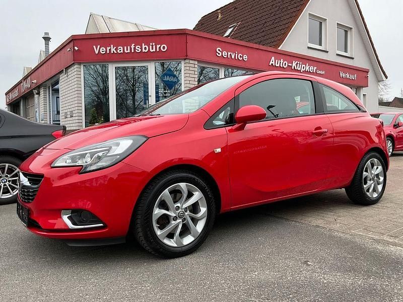 Gebraucht Opel Corsa Innovation 101 PS (74 kW) 2016 Rot Kleinwagen