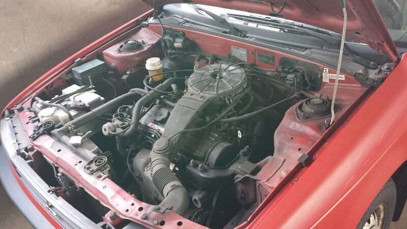 Gebraucht Mitsubishi Colt 75 PS (55 kW) 1991 Rot Kleinwagen