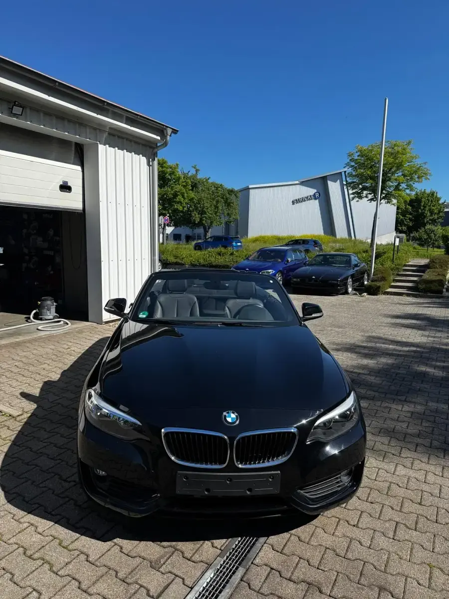 Gebraucht BMW 220 183 PS (134 kW) 2014 Schwarz Cabrio