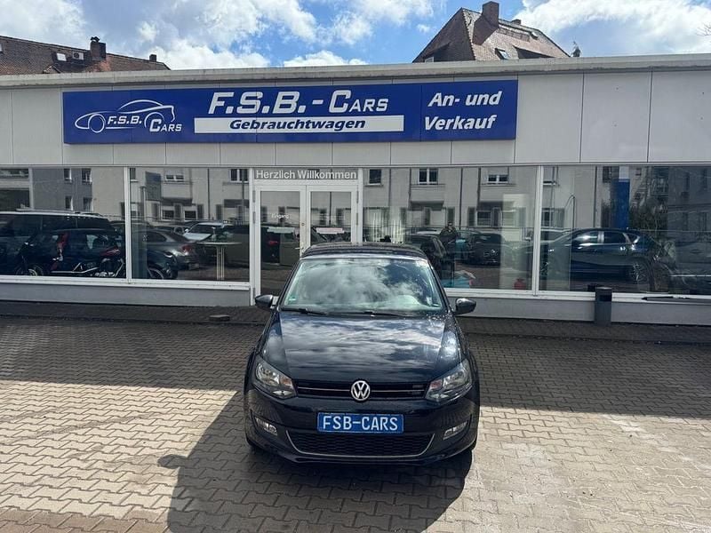 Gebraucht VW Polo Match 105 PS (77 kW) 2012 Schwarz Kleinwagen