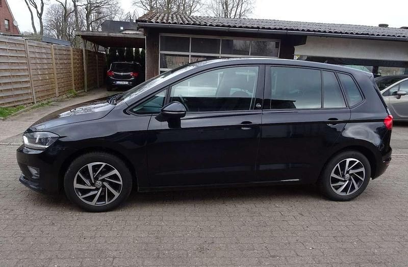 Gebraucht VW Golf Sportsvan Sound 150 PS (110 kW) 2017 Schwarz Van / Kleinbus