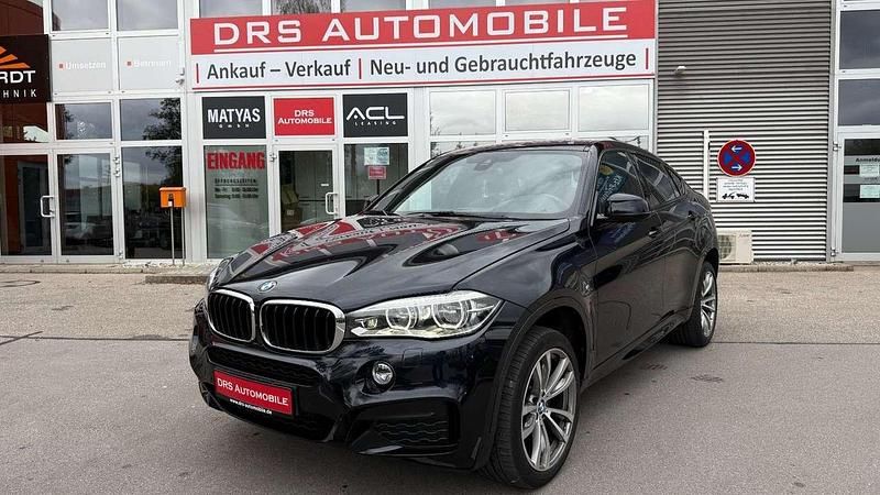 Carbonschwarz metallic Gebraucht 2015 BMW X6 M Sport SUV | 28.900 € (Fairer Preis) - Bild 1/4