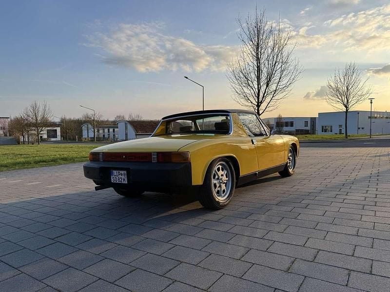 Gebraucht Porsche 914 101 PS (74 kW) 1975 Gelb Cabrio