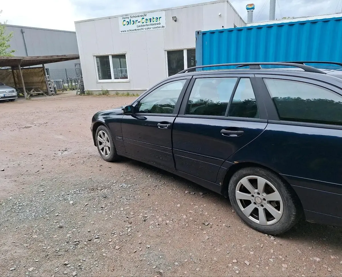 Gebraucht Mercedes C180 140 PS (102 kW) 2005 Blau Kombi