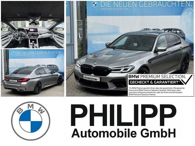 Grau Gebraucht 2021 BMW M5 Shadowline Limousine | 67.880 € (Superpreis) - Bild 1/4