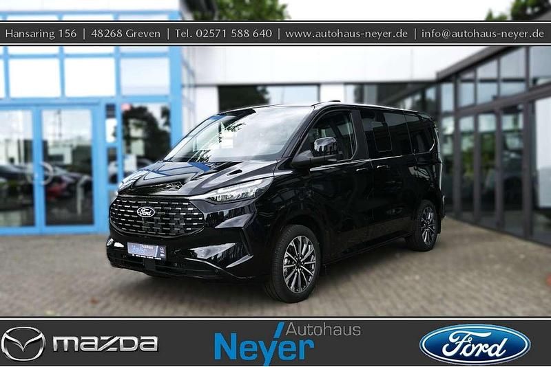 Agate black Neu 2025 Ford Tourneo Custom Titanium X Van / Kleinbus | 58.490 € (Etwas zu teuer) - Bild 1/4