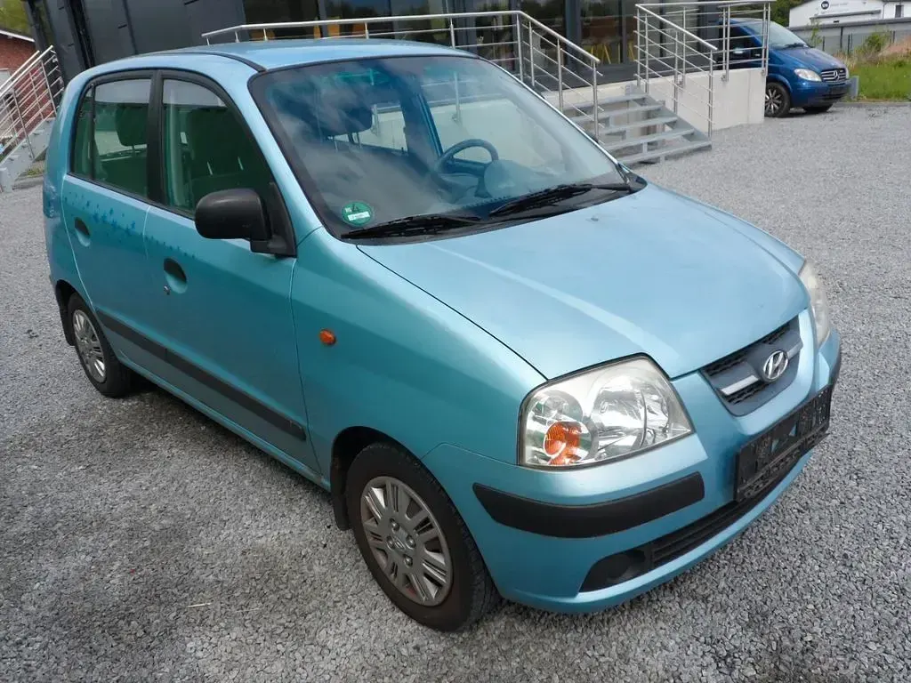 Gebraucht Hyundai Atos 63 PS (46 kW) 2007 Blau Kleinwagen