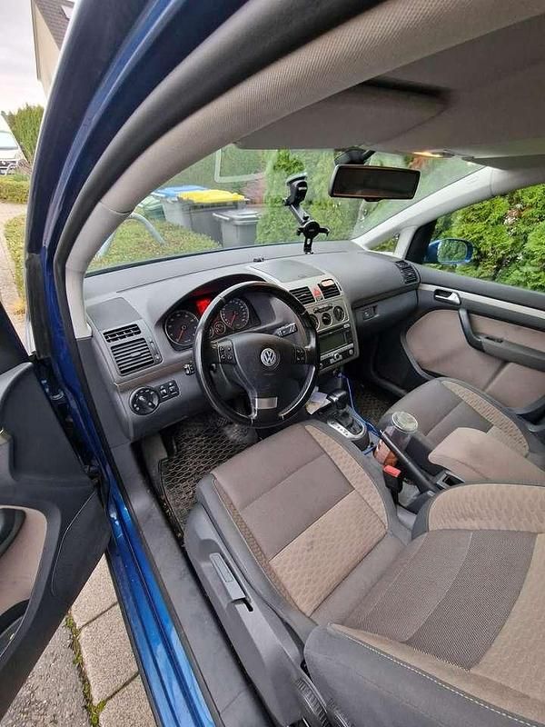 Gebraucht VW Touran Highline 170 PS (125 kW) 2007 Blau Van / Kleinbus