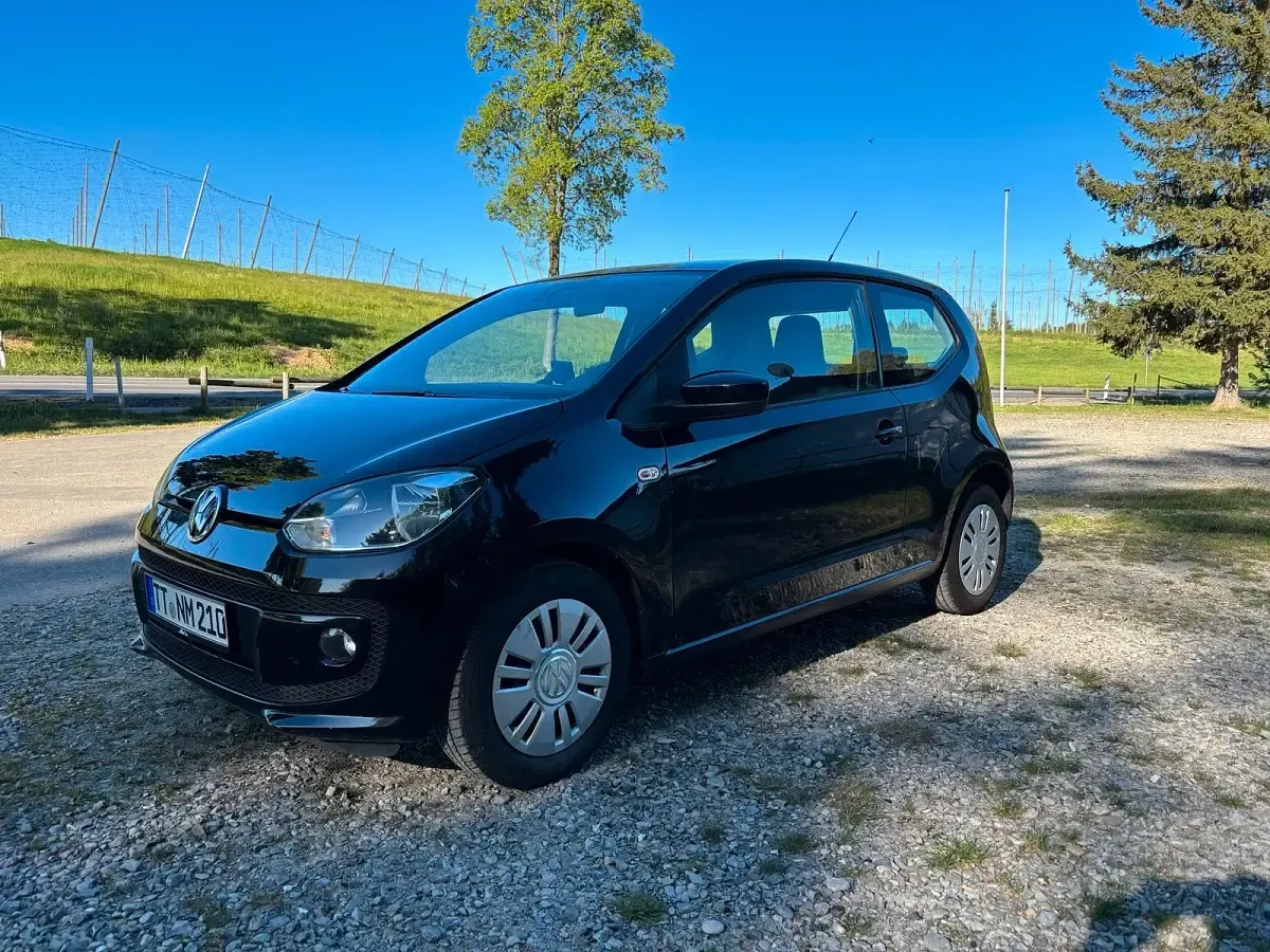 Gebraucht VW up! 75 PS (55 kW) 2011 Schwarz Kleinwagen
