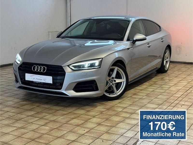 Silber Gebraucht 2018 Audi A5 Sportback Sport Limousine | 17.900 € (Fairer Preis) - Bild 1/4