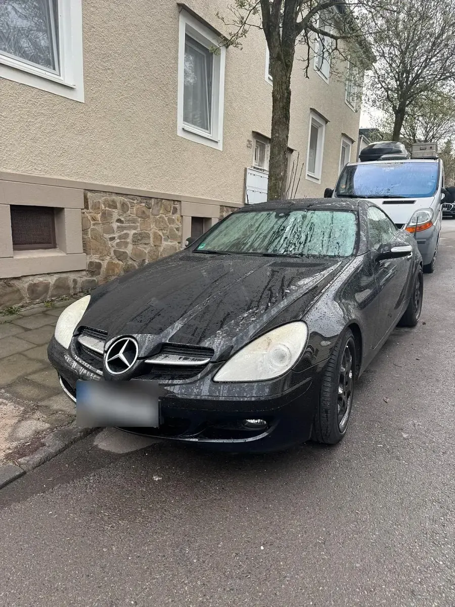 Gebraucht Mercedes SLK200 163 PS (119 kW) 2006 Schwarz Cabrio
