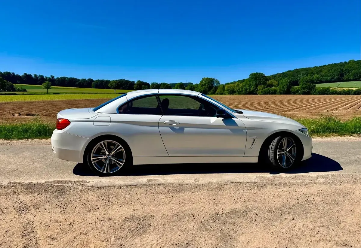 Gebraucht BMW 420 184 PS (135 kW) 2014 Weiß Cabrio