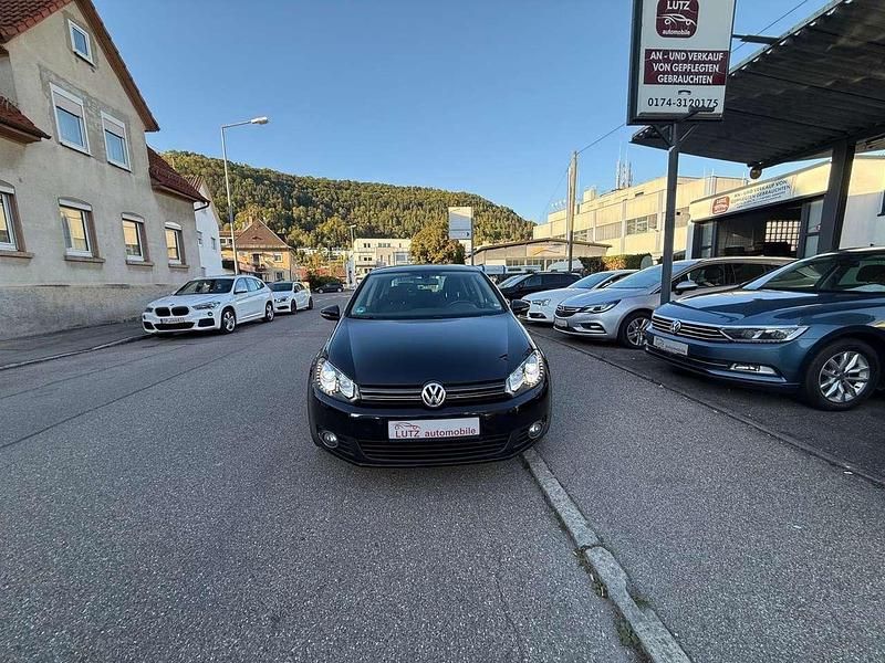 Schwarz Gebraucht 2010 VW Golf VI Team Kleinwagen | 7.850 € (Fairer Preis) - Bild 1/4