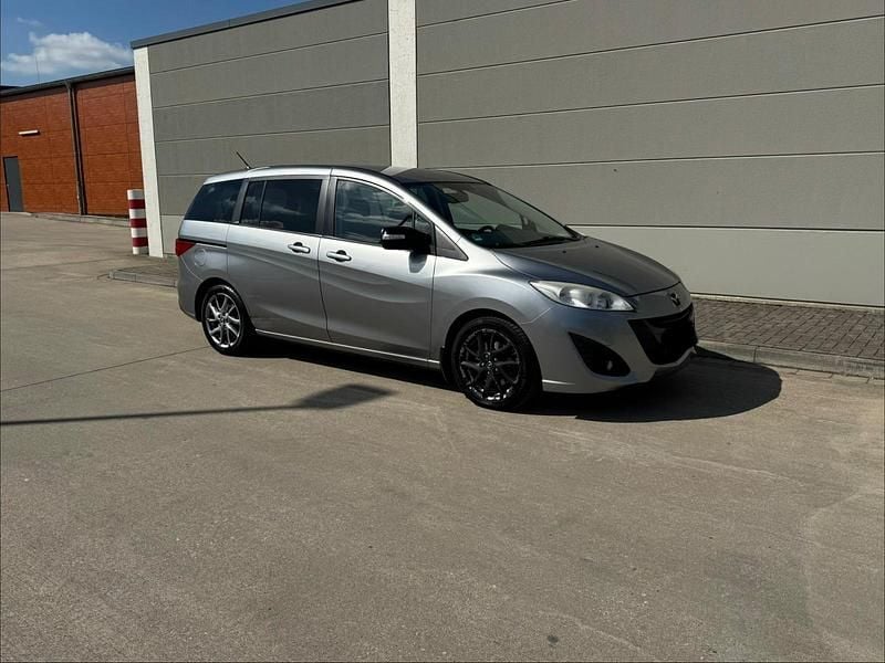Gebraucht Mazda 5 116 PS (85 kW) 2013 Silber Van / Kleinbus