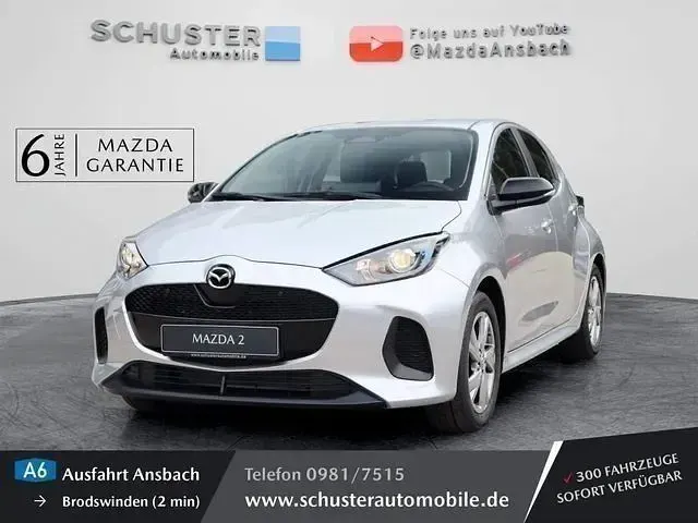 Ny Mazda 2 Exclusive-Line 116 HK (85 kW) 2026 Grå Hatchback