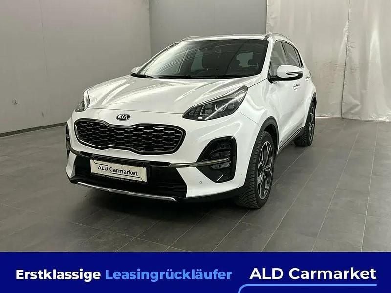 Lackierung: lack. deluxeweiß > deluxeweiss met. Gebraucht 2019 Kia Sportage GT-Line SUV | 20.480 € (Fairer Preis) - Bild 1/4
