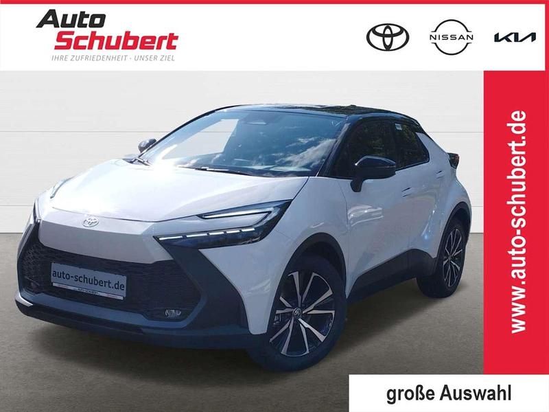 Schneeweiss/ dach schwarz Gebraucht 2024 Toyota C-HR Team SUV | 33.980 € (Fairer Preis) - Bild 1/3