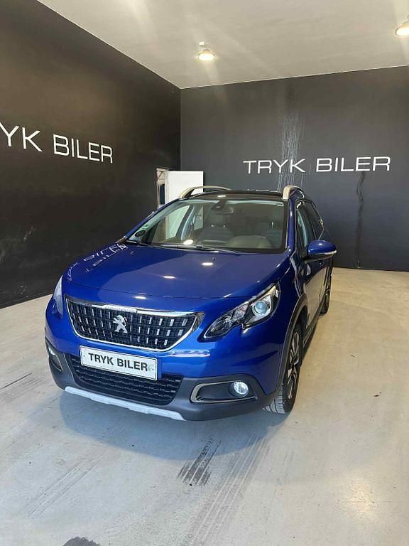 Blau Gebraucht 2019 Peugeot 2008 Allure SUV | 8.500 € (Superpreis) - Bild 1/4