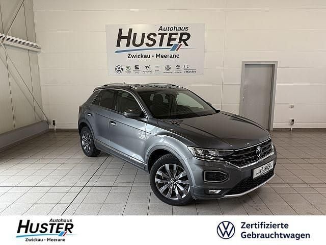 Indiumgrau metallic 6779 (metallic) Gebraucht 2021 VW T-Roc Sportline SUV | 19.999 € (Fairer Preis) - Bild 1/4