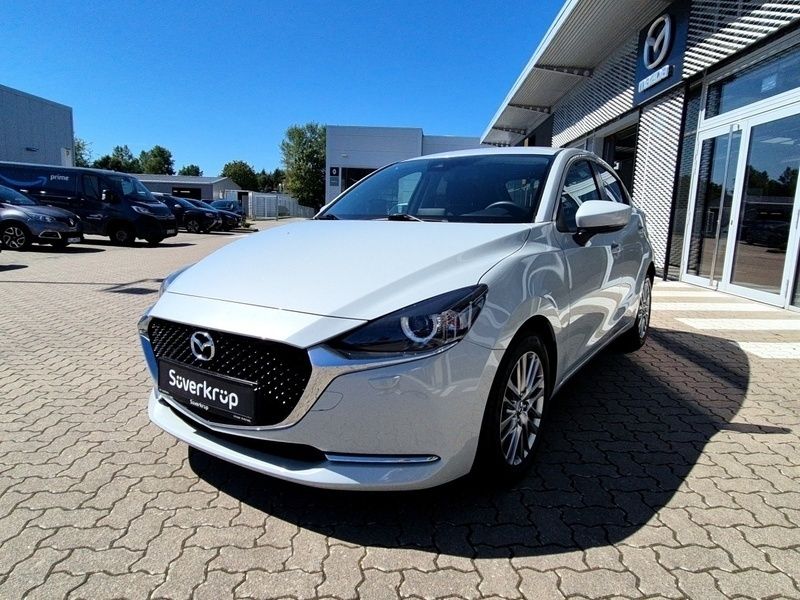 Grau Gebraucht 2021 Mazda 2 Sports-Line Limousine | 16.490 € (Fairer Preis) - Bild 1/4