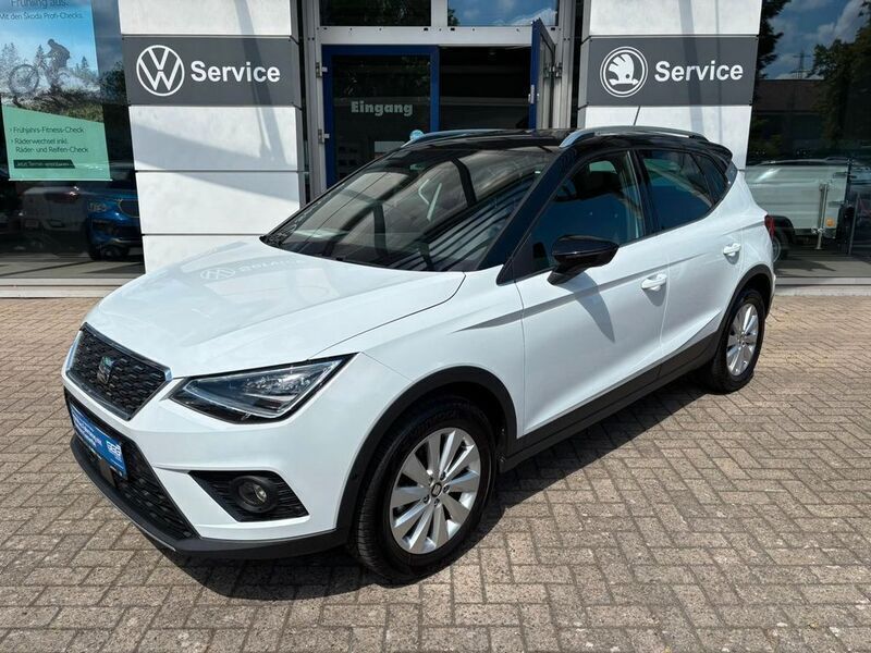 Weiß Gebraucht 2021 Seat Arona XCELLENCE SUV | 20.450 € (Fairer Preis) - Bild 1/3